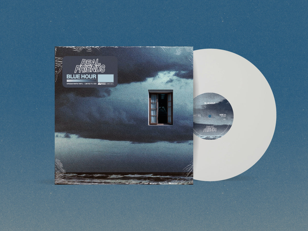 Blue Hour Vinyl- Opaque White – real friends