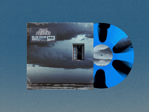 NEW* Black/Blue Pin Wheel Vinyl-Blue Hour Vinyl (only 250 pressed